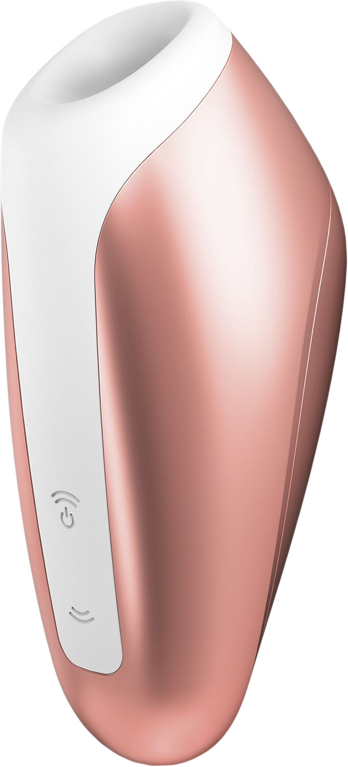 Вакуумный стимулятор клитора с вибрацией Satisfyer Luxury High Fashion, серебристый J2018-28 - Satisfyer - Вакуумно-волновые стимуляторы клитора - Купить